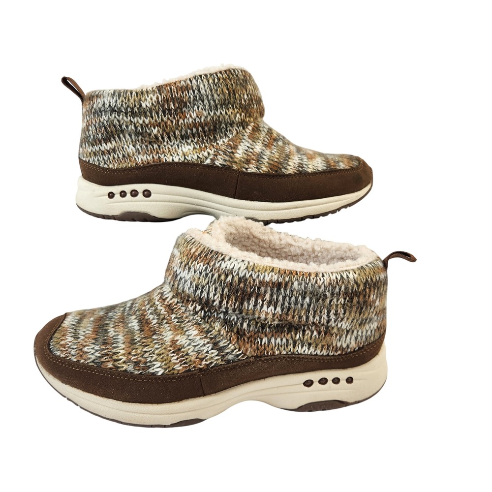 Easy‎ Spirit Women's SETRIPPIN2 Knit Ankle Bootie Wide Width 8.5 W